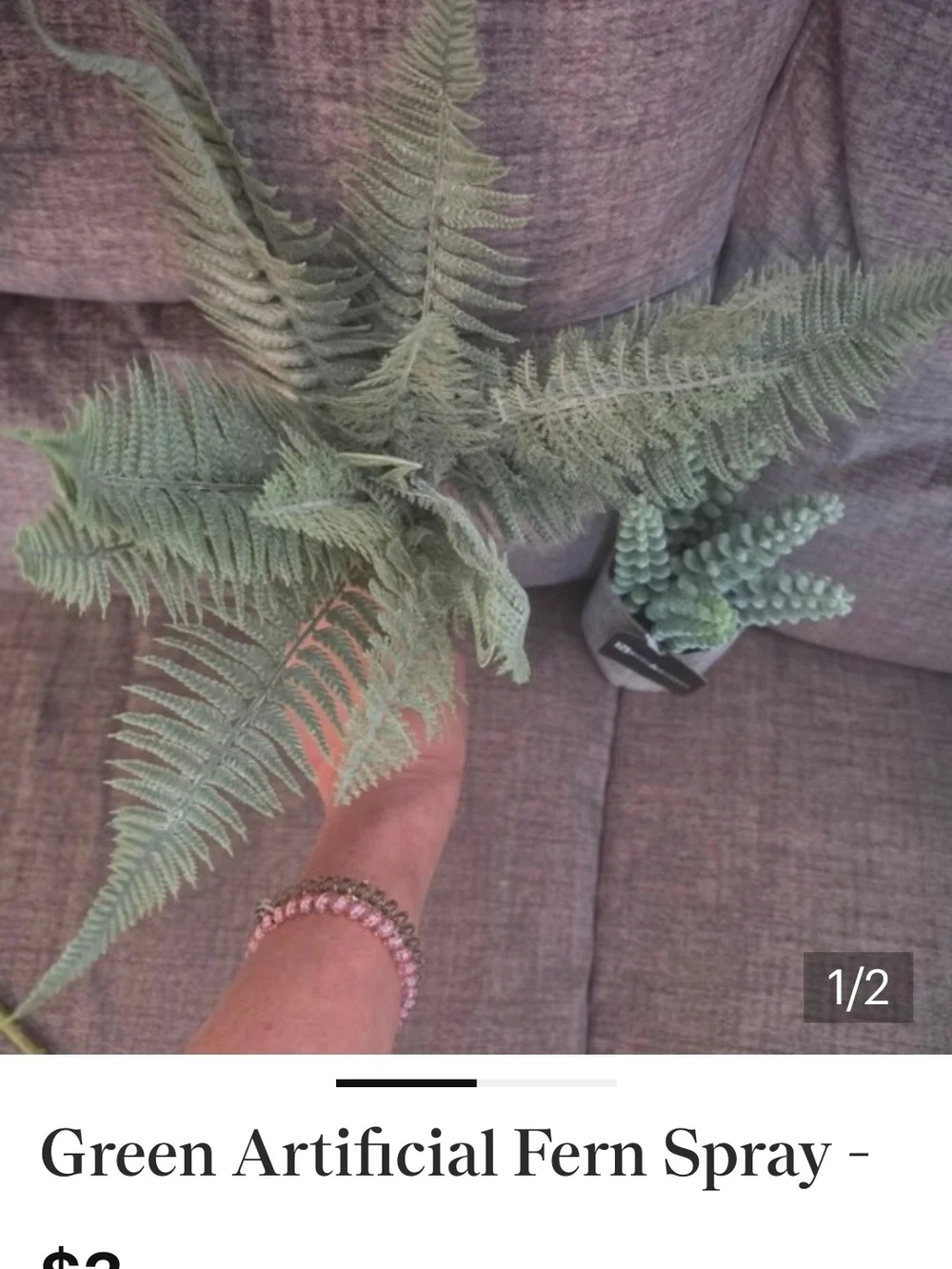 New Artificial Greenery And Flowers. Most Are From PD Homes. 16 Pieces.